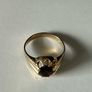 9ct Gold Signet Ring 3.4 grams Size Q Image 5