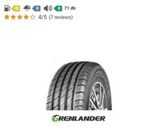225/55R19 New Tyres