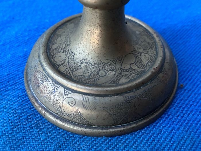 Vintage brass candlestick