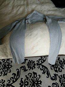 Grey shrug cardigan Oui Moments One size