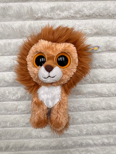 Hero Lion Ty Beanie Boo approx. 15 cm. Used Please see photos