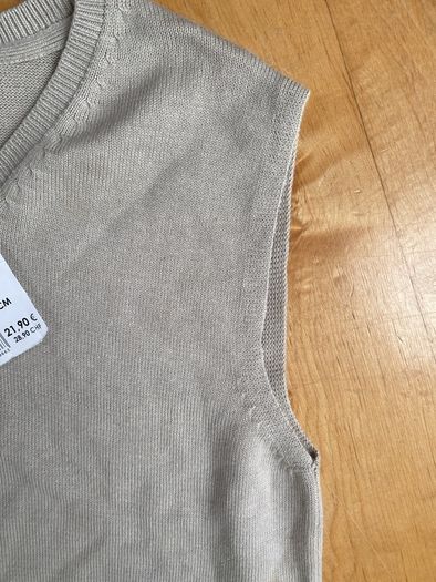 DPAM Du Pareil au Meme French beige tank top 7-8 years NEW