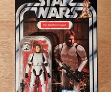 Star Wars Han Solo Stormtrooper Disguise Exclusive 3.75 " Scale From The New Vintage Wave New & Unopened