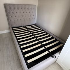 Small Double Ottoman Storage Bed