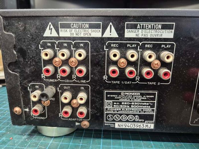 Pioneer A-502R Stereo Integrated Amplifier