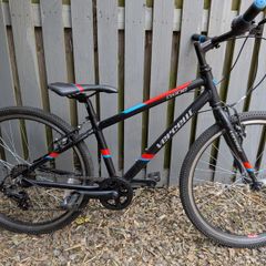 Vercilli Oxide Black 24 inch Kids Bike