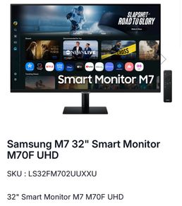 Samsung M7 Smart Monitor 32"