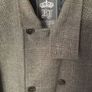 River Island Mens Wool Peacoat 3/4 Length (M) Image 3