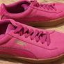 Brand new pink suede platform puma trainers Image 8