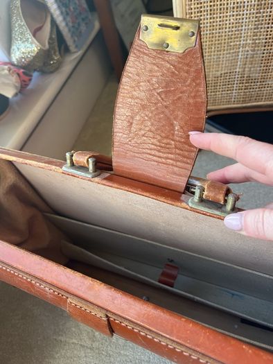 Vintage Leather Briefcase