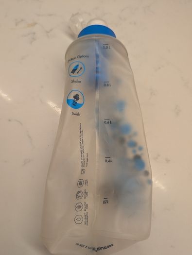beFree Kataydn 1l water bottle with filter for hiking