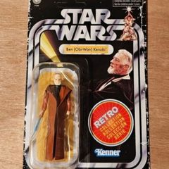 Star Wars Obi-Wan Kenobi 3.75 " Scale (Unpunctured) From The New Retro Collection New & Unopened