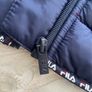 Fila Mens  Navy Hooded Puffer Jacket (Size S) Image 9