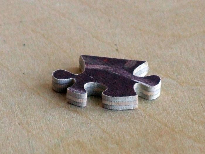 Seaboard Irish-made vintage plywood jigsaw puzzle "A Rare Piece"