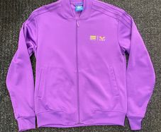 Adidas Zip Up Pharrell Williams Rainbow Collection PURPLE MEDIUM