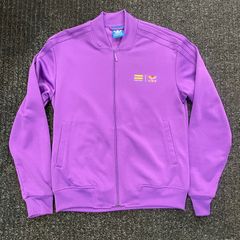 Adidas Zip Up Pharrell Williams Rainbow Collection PURPLE MEDIUM