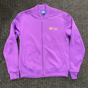 Adidas Zip Up Pharrell Williams Rainbow Collection PURPLE MEDIUM