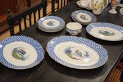 Antique Corona Ware Chantilly Pottery Lot