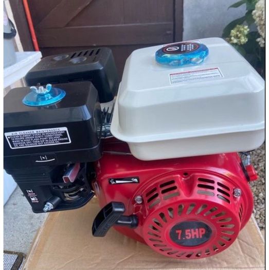 4 Stroke Engines Petrol Gasoline Engine 1 Cylinder Air Cooling 7.5HP Kart Engine Rotavator Pressure Washer Engine 5100W