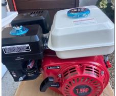 4 Stroke Engines Petrol Gasoline Engine 1 Cylinder Air Cooling 7.5HP Kart Engine Rotavator Pressure Washer Engine 5100W