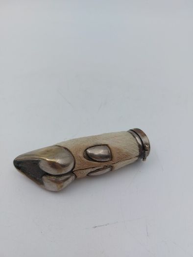 Antique sliverplated vesta case