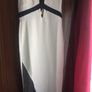 Brand New Definitions White and Black Mesh Dress Size 10 Image 4