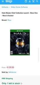 Halo Xbox One Master Chief Collection New sealed rare