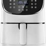 Air Fryer with 100 Recipes Cookbook, XXL 5.5L Oil Free Air Fryers for Home Use, 11 Presets, LED Onetouch Screen, Timer & Temperature Control,Nonstick Basket,Dishwasher Safe (FREE POATAGE) Image 2