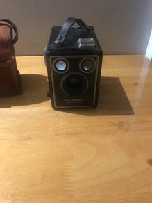 Antique Kodak film camera