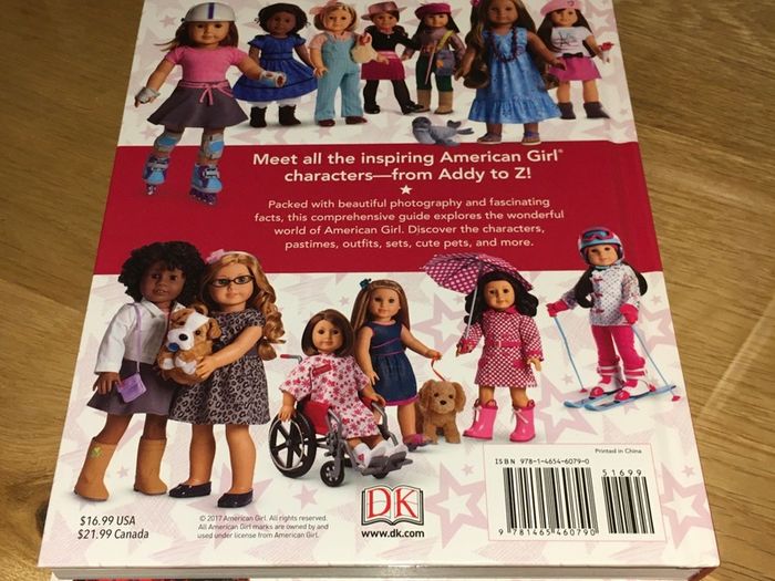 american girl doll book