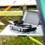 Portable Two Burner Gas Cooker, Outdoor Grill Image 3