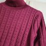 Jumper dress dark red M Image 7