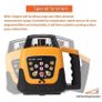 3  point  New red Beam Auto Self Levelling Rotating Rotary Laser Level with receiver kit Image 6
