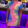 NeW style neon dress Image 2