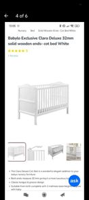 cot/toddler beds x2