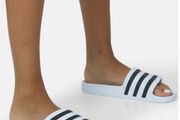 Unisex Adidas flip flops size UK8 EU42 Free post