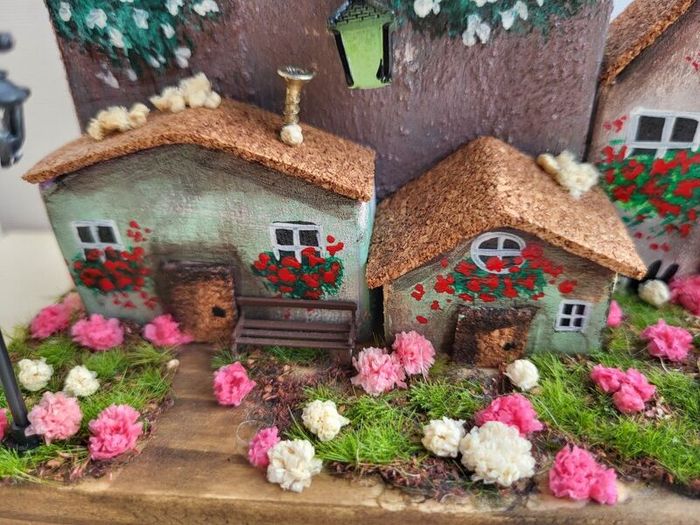 handcrafted wooden houses!