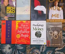 8 Self improvement Books for 25 euros