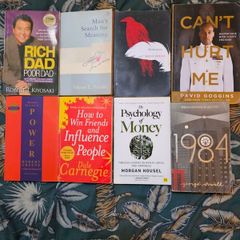 8 Self improvement Books for 25 euros