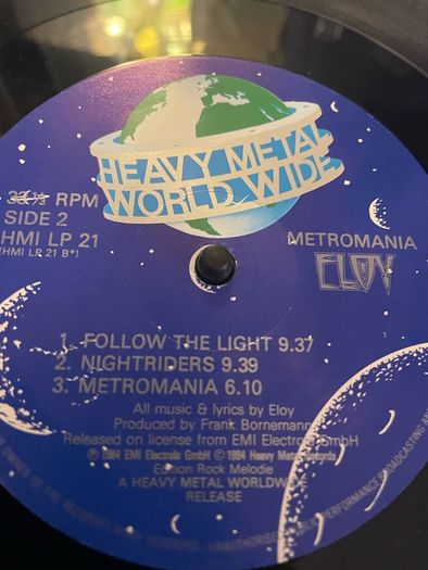 Eloy - Metromania