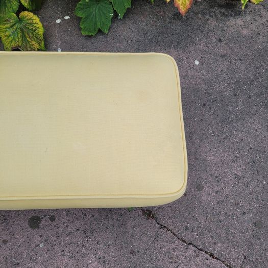 Victorian upholstered footstool
