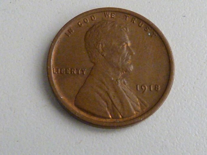 Very nice 1918 cent