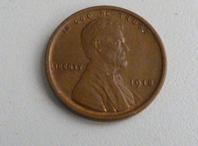 Very nice 1918 cent