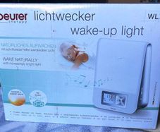 Wake Up Sunrise Light Therapy & Alarm Clock NEW