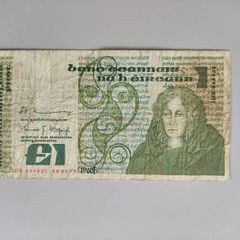 1 Punt Pound Ireland 1979 Queen Medb Banknote