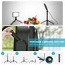29422 Neewer 2 Packs 66pcs Tabletop LED Video Light with Mini Tripod Stand and Color Filters Image 3