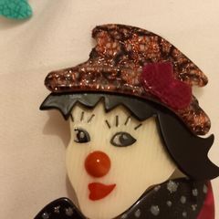 Fabulous Lea Stein Brooch