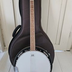 Irish Banjo Koda FBJ2419F with padded case