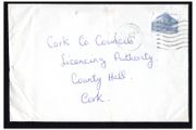 1984 Ireland Penny Post Day Commercial Use to Cork Co. Council