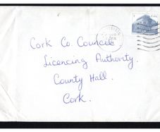 1984 Ireland Penny Post Day Commercial Use to Cork Co. Council
